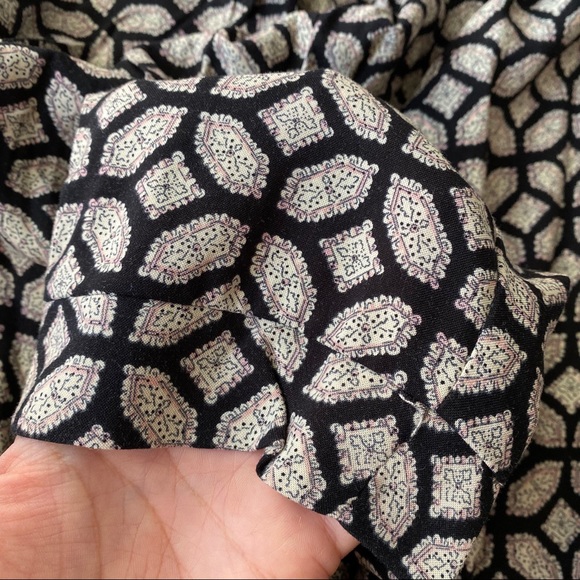 ๐ค VERO MODA BLACK TAN LOOSE HIGH WAIST PANTS! - Picture 6 of 8